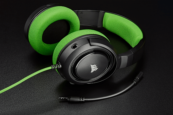 HS35 Stereo Gaming Headset — Green