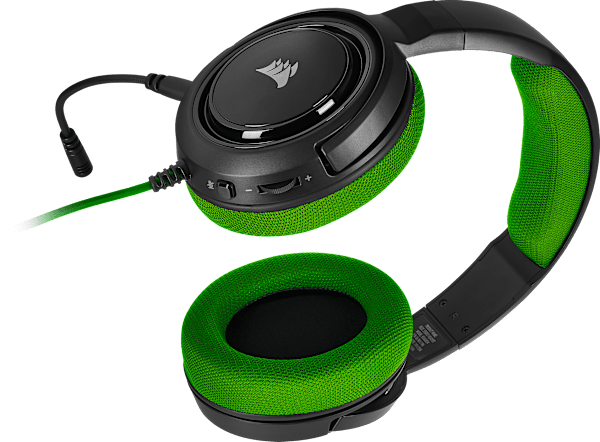 HS35 Stereo Gaming Headset — Green (Refurbished)