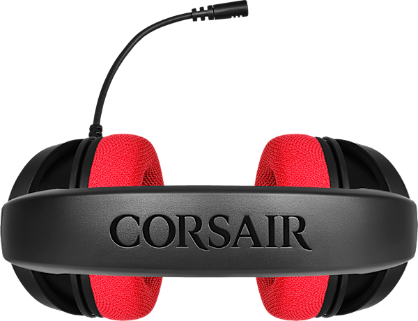 HS35 Stereo Gaming Headset — Red