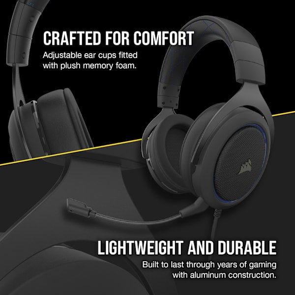 HS50 PRO STEREO Gaming Headset — Blue