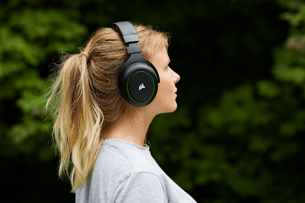 HS50 PRO STEREO Gaming Headset — Green
