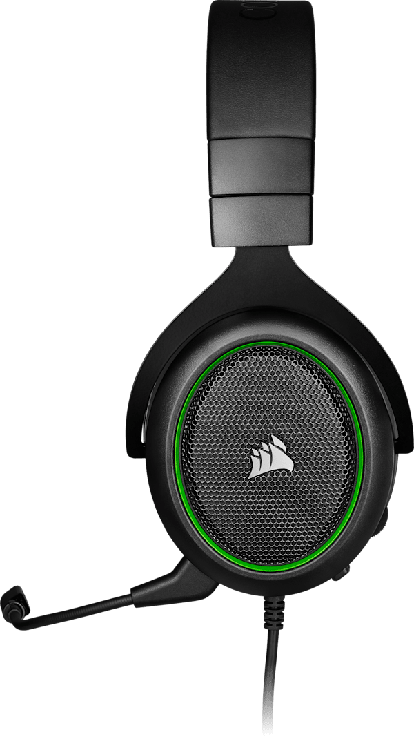 HS50 PRO STEREO Gaming Headset — Green