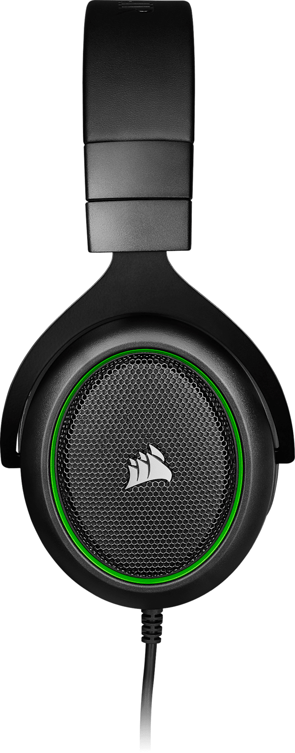 HS50 PRO STEREO Gaming Headset — Green