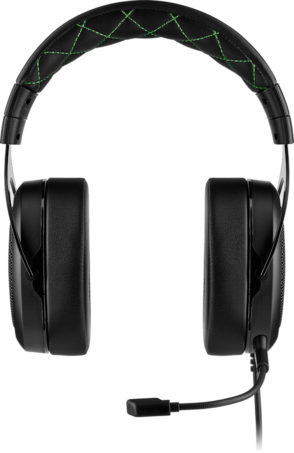 HS50 PRO STEREO Gaming Headset — Green