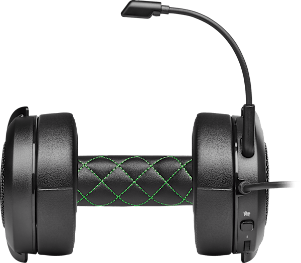 HS50 PRO STEREO Gaming Headset — Green