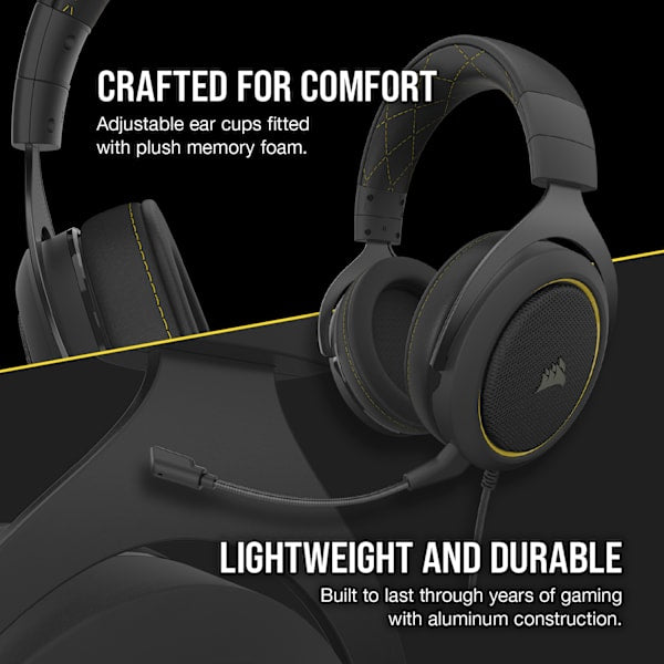 HS60 PRO SURROUND Gaming Headset — Yellow