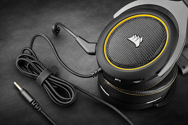 HS60 PRO SURROUND Gaming Headset — Yellow