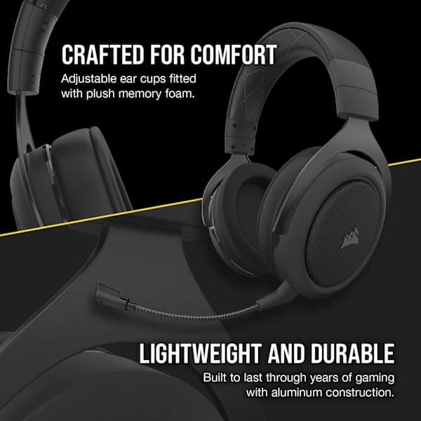 HS70 PRO WIRELESS Gaming Headset — Carbon (Revival Series)