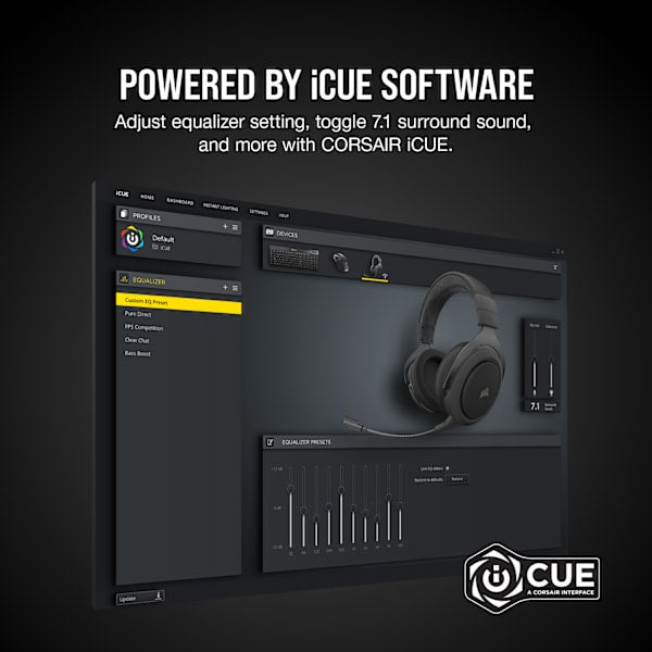 HS70 PRO WIRELESS Gaming Headset — Carbon (Revival Series)