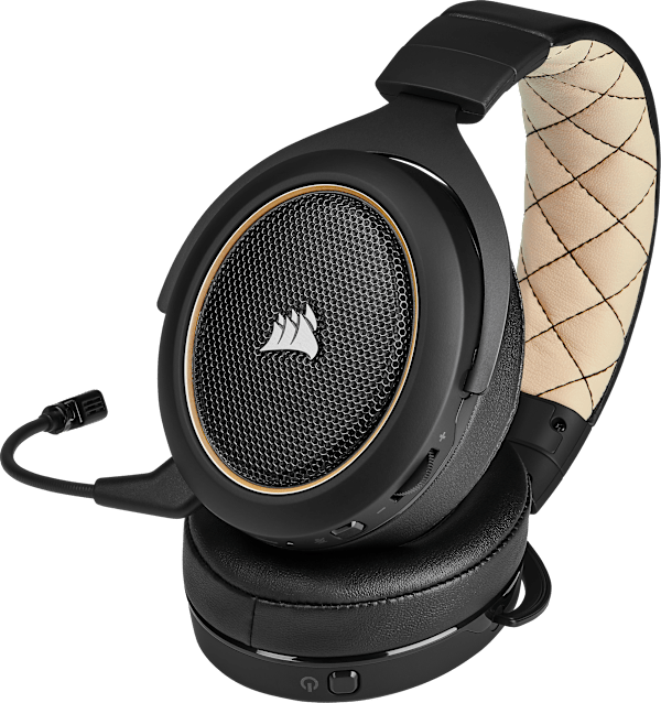 HS70 PRO WIRELESS Gaming Headset — Cream, Refurbished