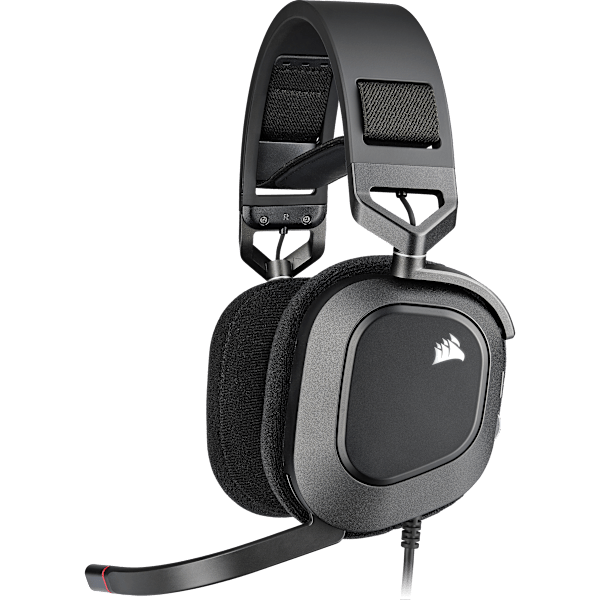 HS80 RGB USB Wired Gaming Headset — Carbon (Revival Series)