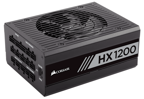 HX Series™ HX1200 — 1200 Watt 80 PLUS® Platinum Certified Fully Modular PSU (NA) (Refurbished)
