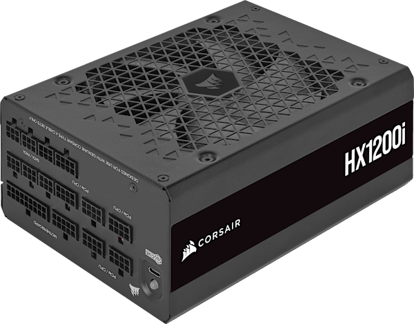 HX1200i Fully Modular Ultra-Low Noise Platinum ATX 1200 Watt PC Power Supply (Refurbished)