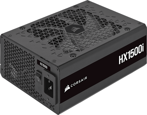 HXi Series™ HX1500i Fully Modular Ultra-Low Noise Platinum ATX 1500 Watt PC Power Supply (Refurbished)