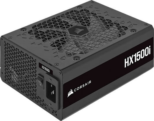 HXi Series™ HX1500i Fully Modular Ultra-Low Noise Platinum ATX 1500 Watt PC Power Supply (Refurbished)