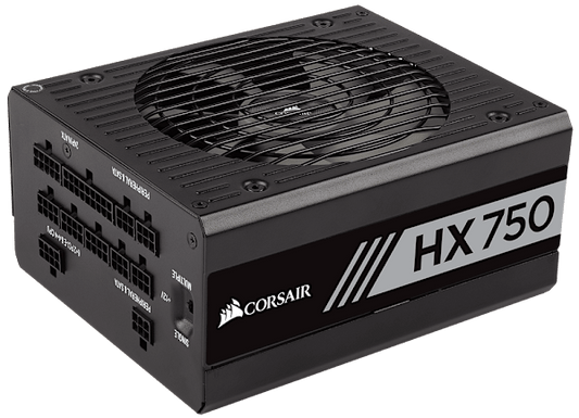 HX Series™ HX750 — 750 Watt 80 PLUS® PLATINUM Certified Fully Modular PSU (NA) (Refurbished)
