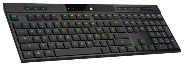 K100 AIR WIRELESS RGB Ultra-Thin Mechanical Gaming Keyboard - CHERRY MX Ultra Low Profile Tactile (Revival Series)