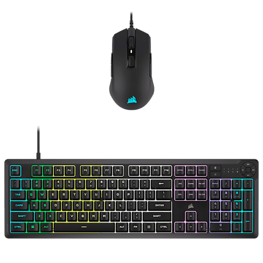 Corsair 2PC Starter Gaming Bundle - K55 Keyboard and M55 Mouse