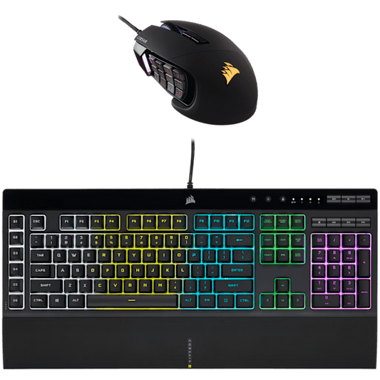 Corsair MMO Gaming Bundle - K55 Pro Keyboard and Scimitar Pro Mouse