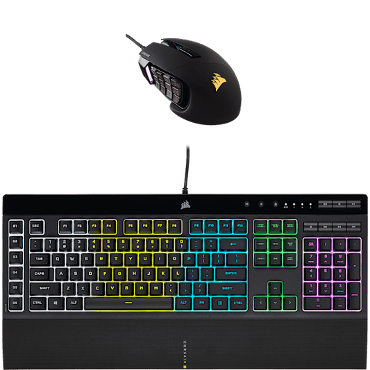 Corsair MMO Gaming Bundle - K55 Pro Keyboard and Scimitar Pro Mouse