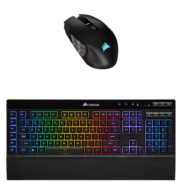 Corsair Wireless MMO Gaming Bundle - K57 Keyboard and Scimitar Elite Mouse