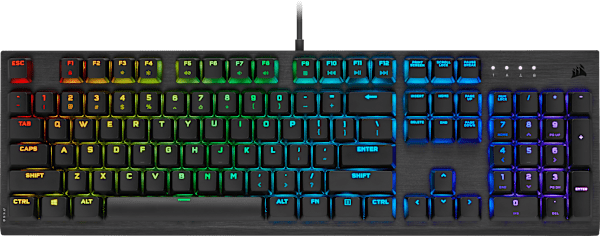 K60 RGB PRO Low Profile Mechanical Gaming Keyboard — CHERRY® MX Low Profile Speed (Revival Series)