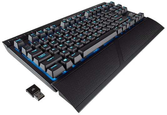 K63 Wireless Special Edition Mechanical Gaming Keyboard — Ice Blue LED — CHERRY® MX Red (Refurbished)