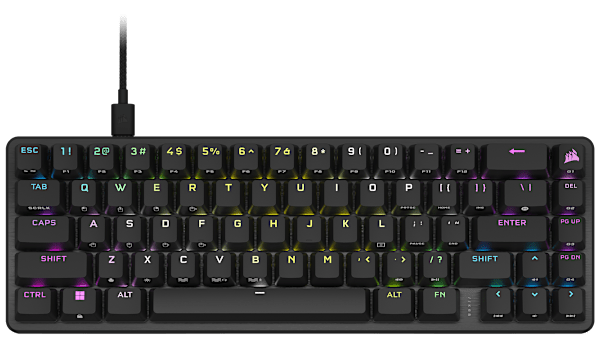 K65 PRO MINI RGB 65% Optical-Mechanical Gaming Keyboard (Certified Refurbished)