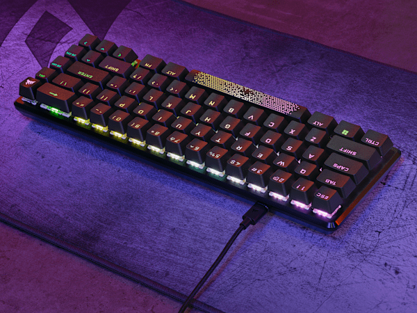K65 PRO MINI RGB 65% Optical-Mechanical Gaming Keyboard (Certified Refurbished)