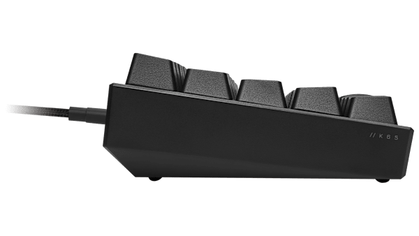 K65 RGB MINI 60% Mechanical Gaming Keyboard — CHERRY MX Red — Black (Refurbished)