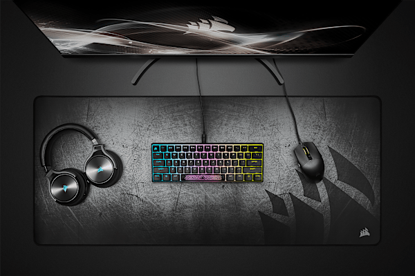 K65 RGB MINI 60% Mechanical Gaming Keyboard — CHERRY MX Brown — Black (Refurbished)