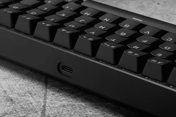 K65 RGB MINI 60% Mechanical Gaming Keyboard — CHERRY MX SPEED — Black (Revival Series)