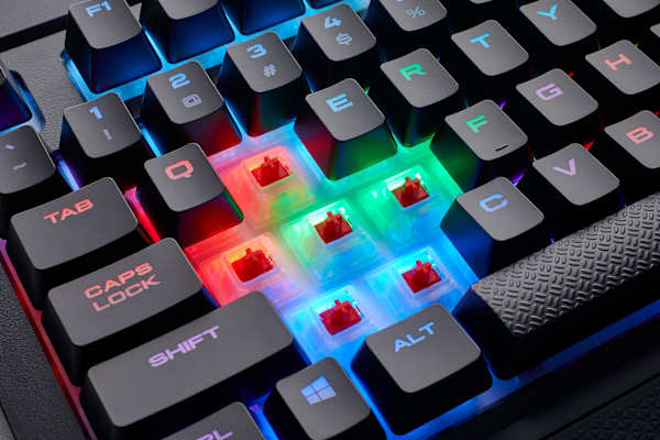 K68 RGB Mechanical Gaming Keyboard — CHERRY® MX Red (Refurbished)