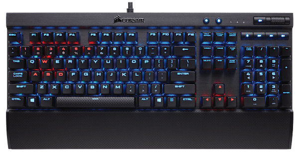 K70 LUX RGB Mechanical Gaming Keyboard — CHERRY® MX SILENT RGB (Refurbished)