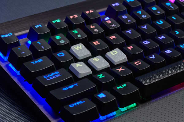 K70 LUX RGB Mechanical Gaming Keyboard — CHERRY® MX SILENT RGB (Refurbished)