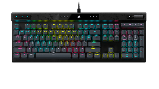 K70 MAX RGB Magnetic-Mechanical Gaming Keyboard — Adjustable CORSAIR MGX Switches — Steel Grey (Revival Series)