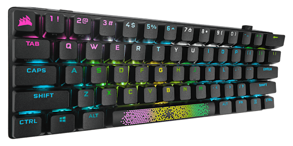 K70 PRO MINI WIRELESS 60% Mechanical CHERRY MX Speed Switch Keyboard with RGB Backlighting - Black (Refurbished)