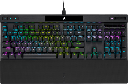 K70 PRO RGB Optical-Mechanical Gaming Keyboard with PBT DOUBLE SHOT PRO Keycaps (Refurbished)