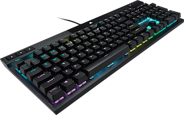 K70 PRO RGB Optical-Mechanical Gaming Keyboard with PBT DOUBLE SHOT PRO Keycaps (Refurbished)