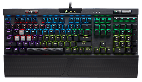 K70 RGB MK.2 RAPIDFIRE Mechanical Gaming Keyboard — CHERRY® MX Speed (Refurbished)
