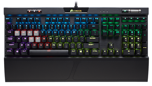 K70 RGB MK.2 RAPIDFIRE Mechanical Gaming Keyboard — CHERRY® MX Speed (Refurbished)