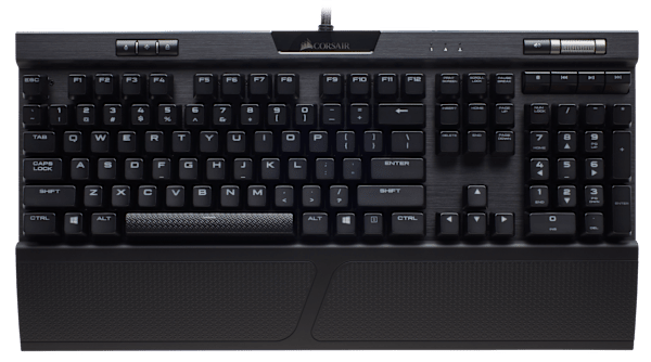 K70 RGB MK.2 RAPIDFIRE Mechanical Gaming Keyboard — CHERRY® MX Speed (Refurbished)