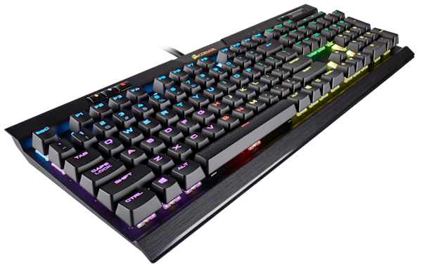 K70 RGB MK.2 RAPIDFIRE Mechanical Gaming Keyboard — CHERRY® MX Speed (Refurbished)