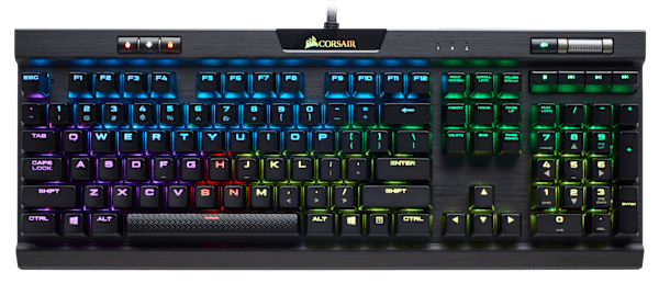 K70 RGB MK.2 RAPIDFIRE Mechanical Gaming Keyboard — CHERRY® MX Speed (Refurbished)
