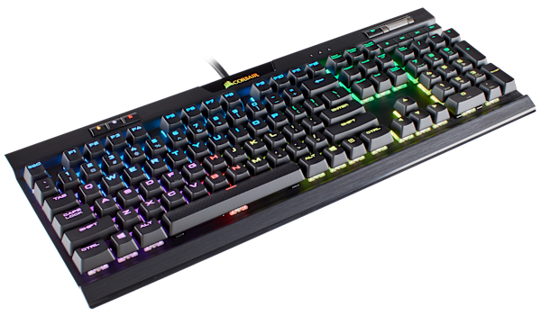 K70 RGB MK.2 RAPIDFIRE Mechanical Gaming Keyboard — CHERRY® MX Speed (Refurbished)