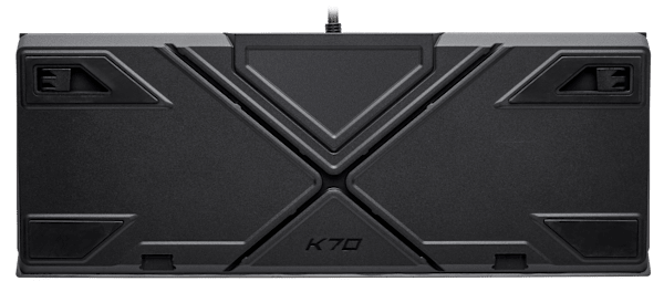 K70 RGB MK.2 RAPIDFIRE Mechanical Gaming Keyboard — CHERRY® MX Speed (Refurbished)