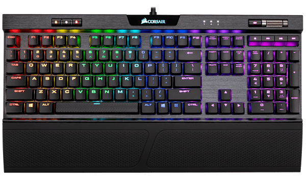 K70 RGB MK.2 Low Profile Mechanical Gaming Keyboard — CHERRY® MX Low Profile Red (Refurbished)