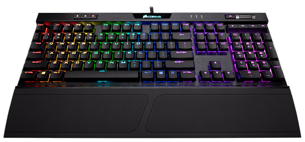 CORSAIR K70 RGB MK.2 LP Mechanical Gaming Keyboard, Backlit RGB LED, Cherry MX Low Profile Speed, Refurbish
