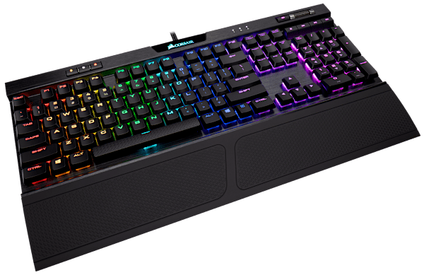 K70 RGB MK.2 Low Profile Mechanical Gaming Keyboard — CHERRY® MX Low Profile Red (Refurbished)