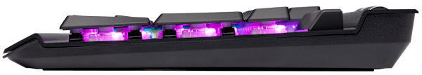 CORSAIR K70 RGB MK.2 LP Mechanical Gaming Keyboard, Backlit RGB LED, Cherry MX Low Profile Speed, Refurbish